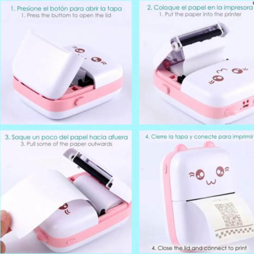 Mini Printer sin Tinta